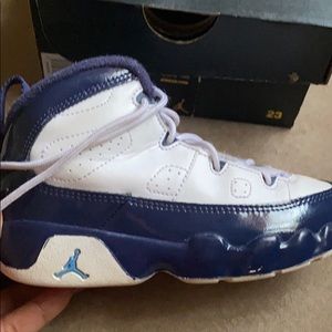 White blue Jordan Toddler 10c